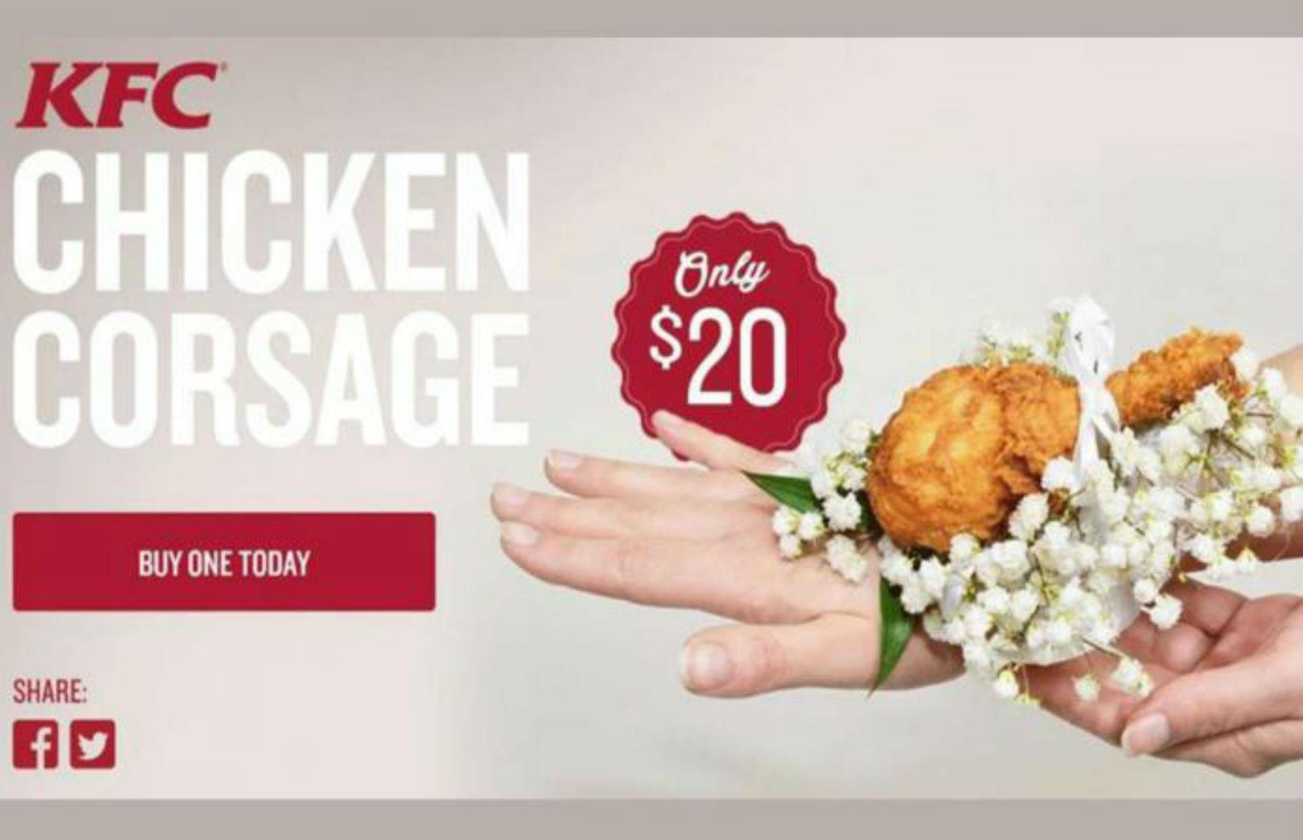 Chicken coursage